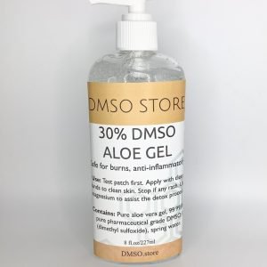 Dimethyl Sulfoxide DMSO - The Healing Power of Trees - DMSO Aloe Gel 30% After Sun Gel for Burns