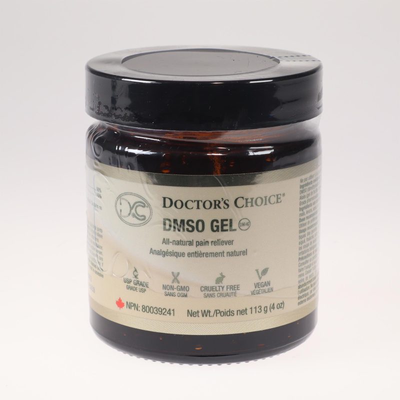 DMSO Store Doctor's Choice DMSO gel 113 grams front 2K72