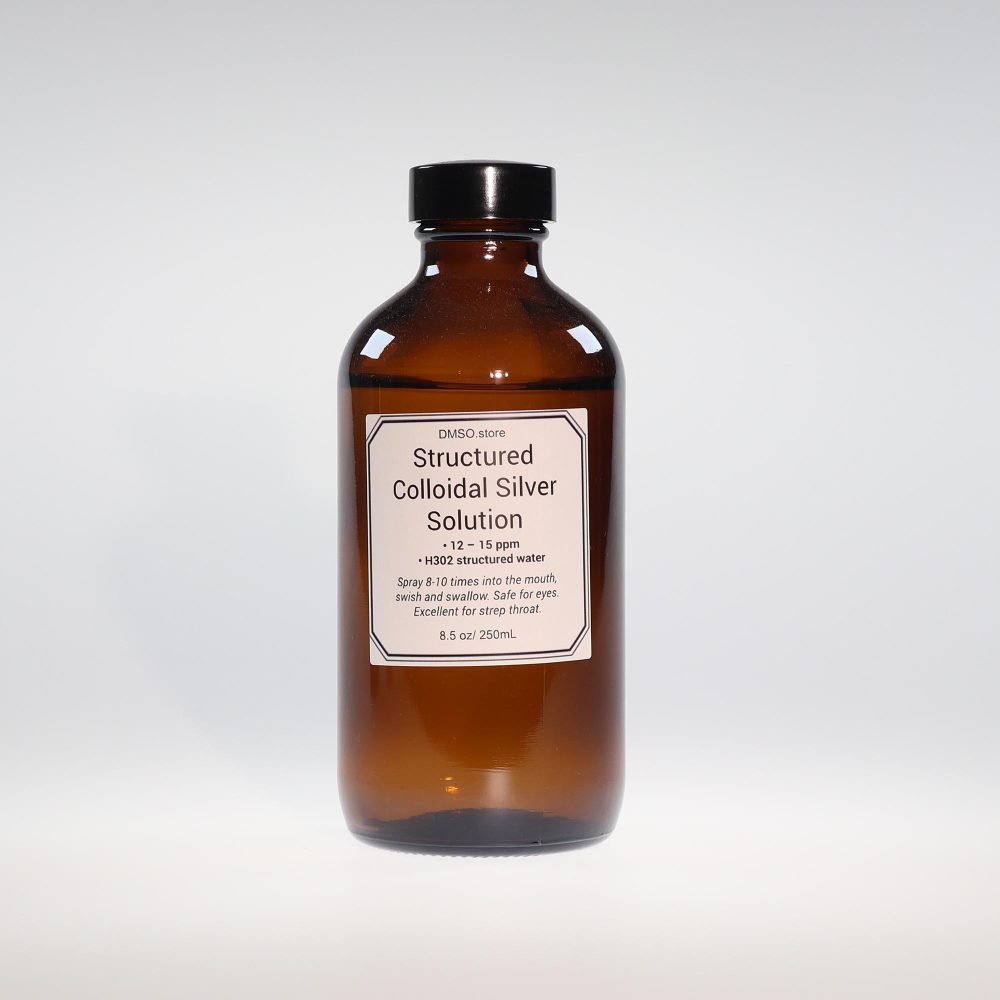 DMSO Store Structured Colloidal Silver Solution 250mL 2K72