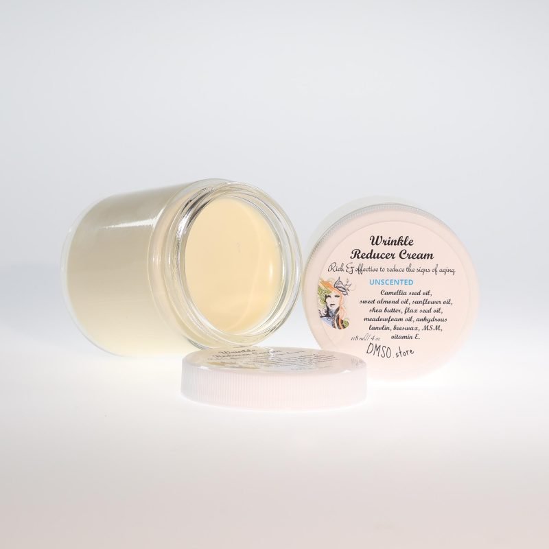 DMSO Store Wrinkle Reducer Cream Unscented 118ml open 2K72