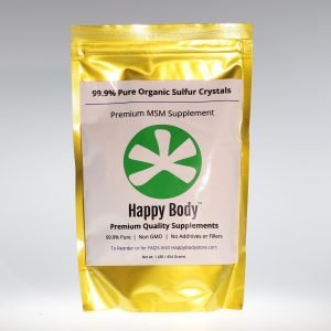 DMSO Store Happy Body 99 percent Pure Organic Sulfur Crystals front 2K72