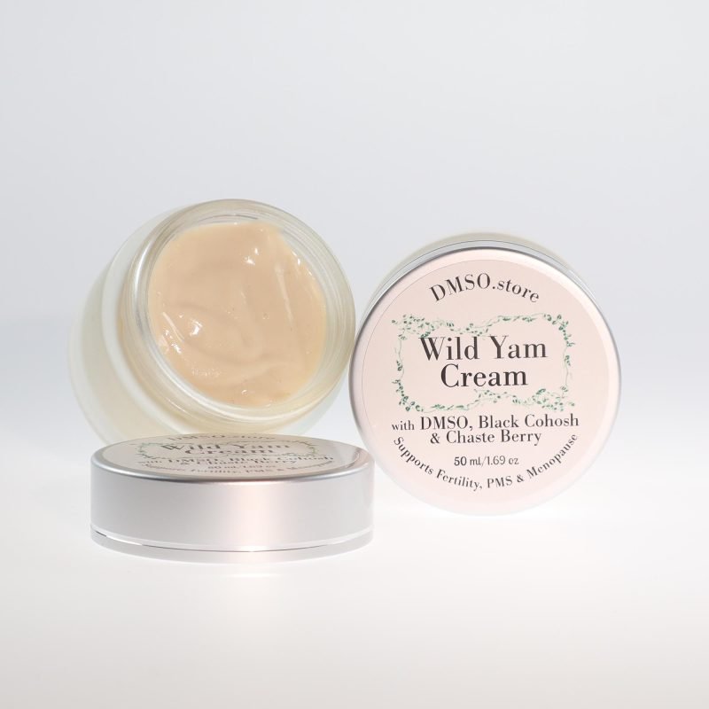 DMSO Store Wild Yam Cream 50mL open 2K72